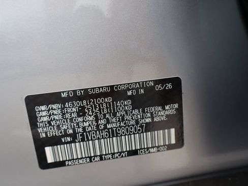 New 2026 Subaru WRX Premium AWD/4WD image 23