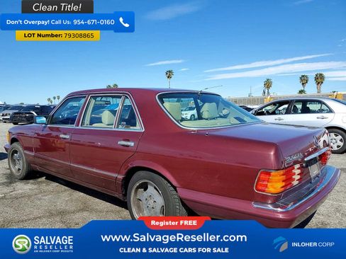 Used 1990 Mercedes-Benz 560 SEL image 3