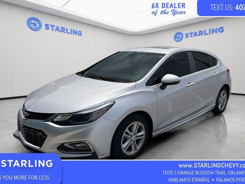 Used 2017 Chevrolet Cruze LT w/ Sun And Sound Package FWD image 1