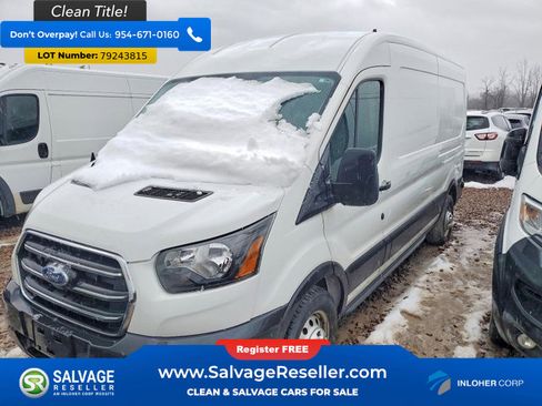 Used 2020 Ford Transit 250 Medium Roof AWD image 1