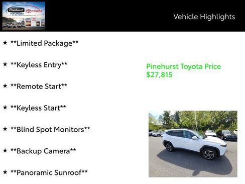Used 2023 Hyundai Tucson Limited AWD/4WD image 20