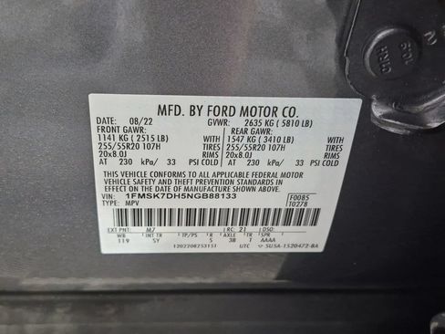 Used 2022 Ford Explorer XLT w/ Equipment Group 202A RWD image 42
