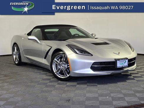 Used 2017 Chevrolet Corvette Stingray Convertible w/ 3LT Preferred Equipment Group RWD image 1