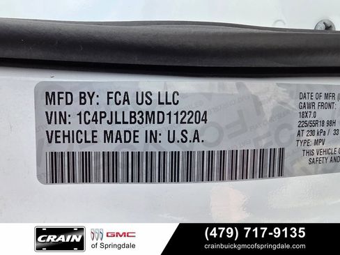 Used 2021 Jeep Cherokee Latitude Plus FWD image 33