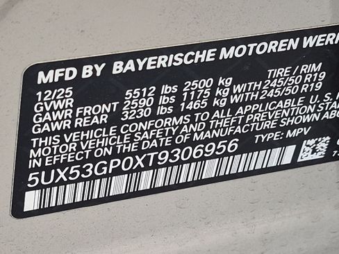Used 2026 BMW X3 xDrive30i w/ Convenience Package AWD/4WD image 35