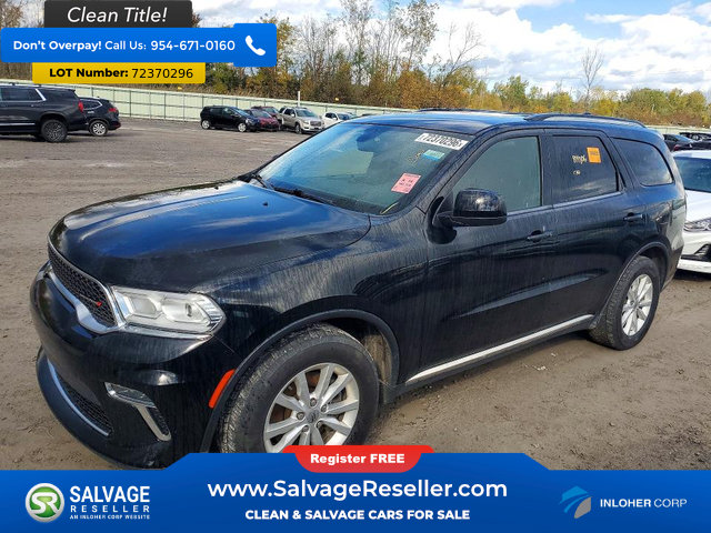 Used 2021 Dodge Durango SXT RWD image 1