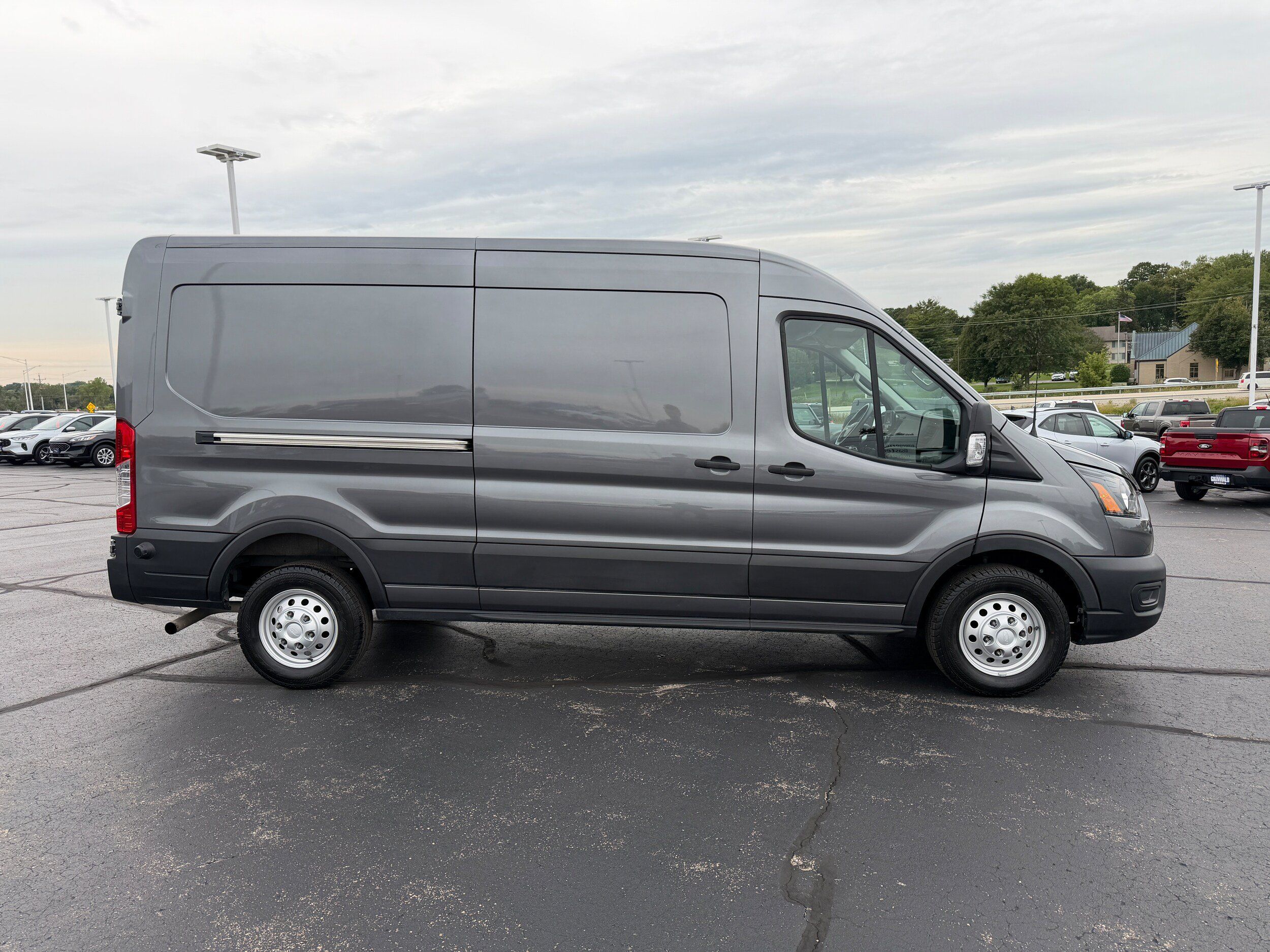 Certified 2023 Ford Transit 250 Medium Roof AWD w/ Interior Upgrade Package image 7