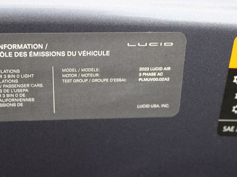 Used 2023 Lucid Air Pure AWD/4WD image 53