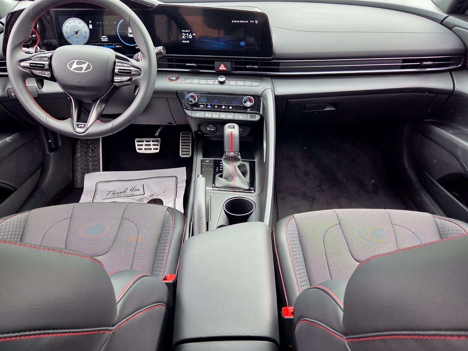 New 2025 Hyundai Elantra N Line FWD image 8