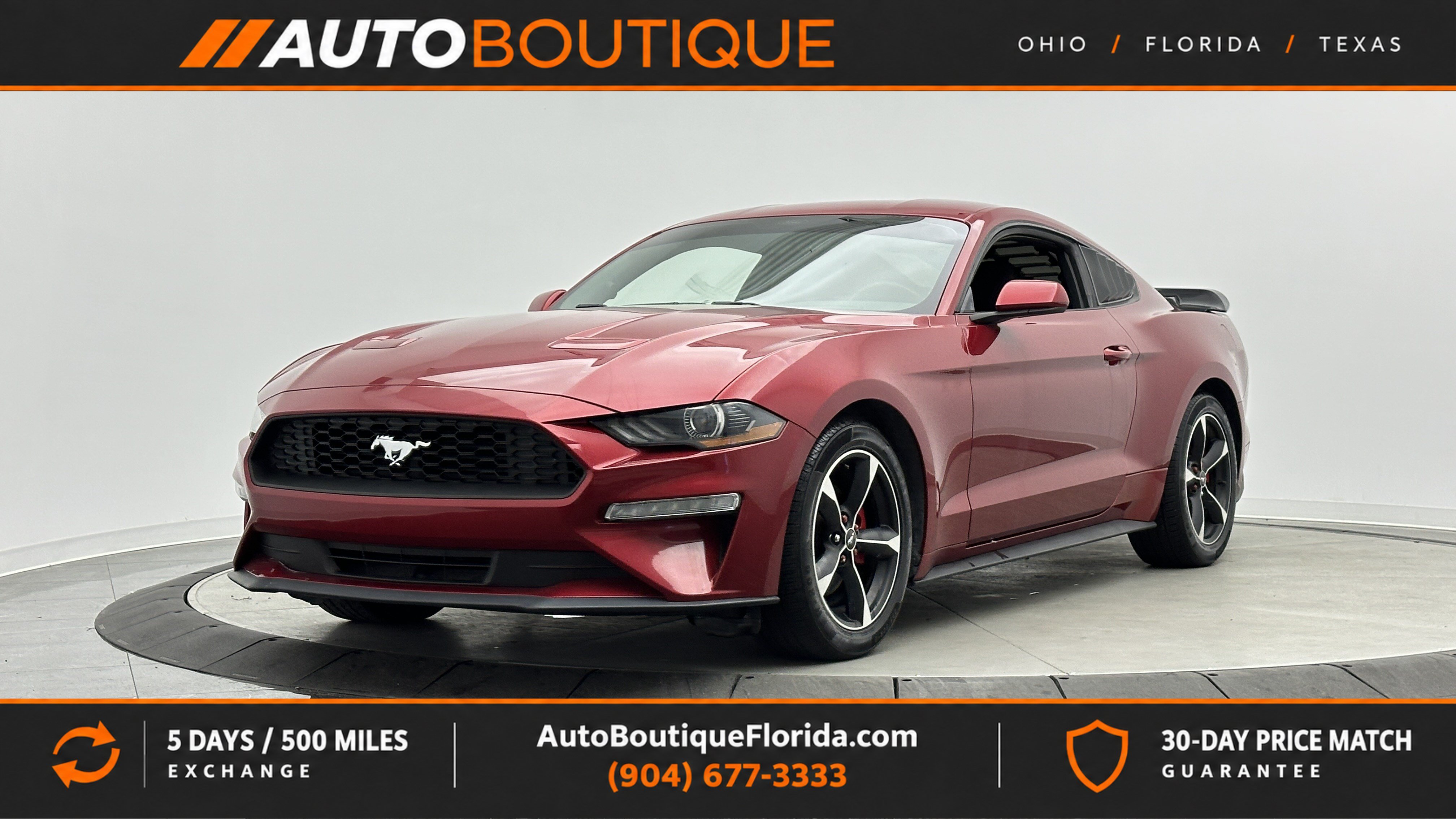 Used 2020 Ford Mustang Coupe RWD image 1
