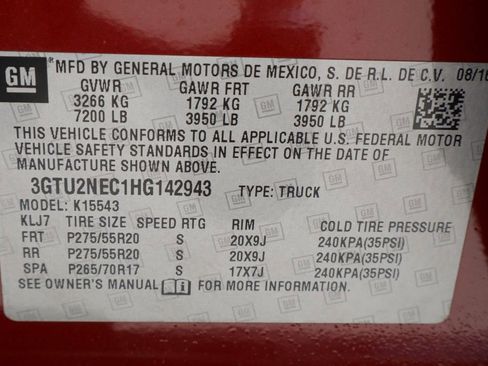 Used 2017 GMC Sierra 1500 SLT AWD/4WD image 36