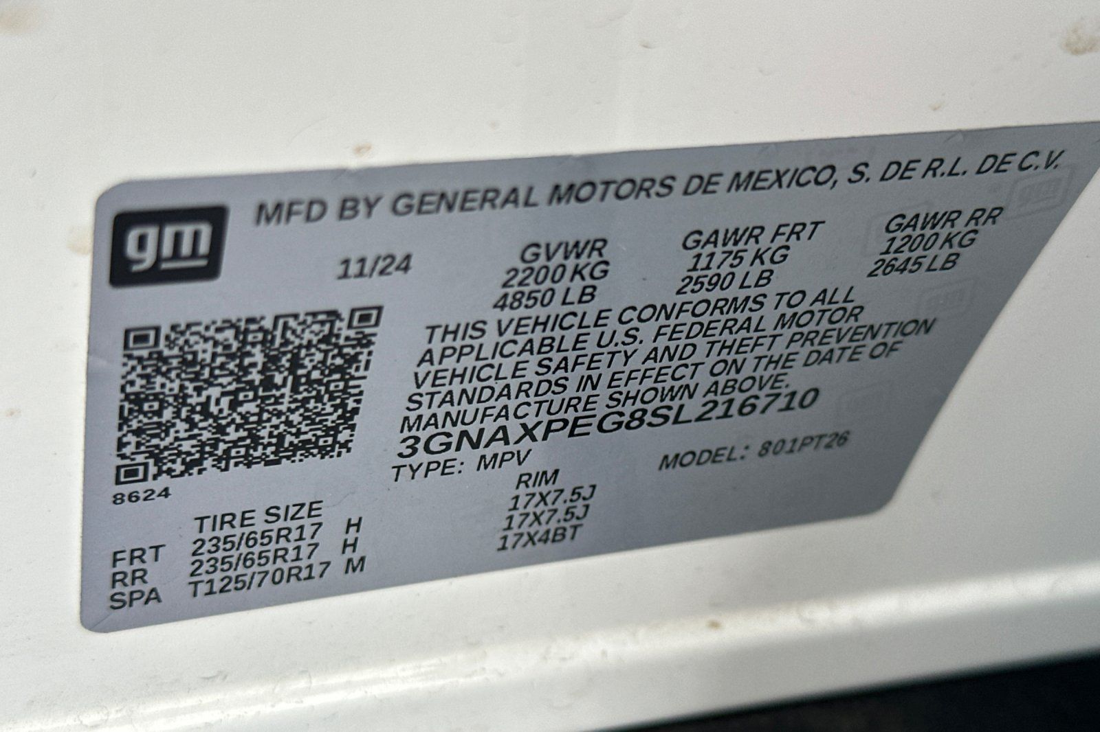 Used 2025 Chevrolet Equinox LT w/ Convenience Package II AWD/4WD image 52