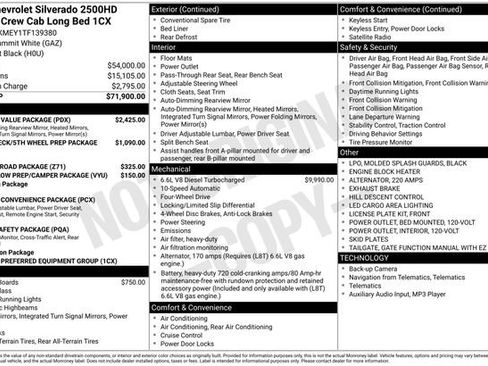 New 2026 Chevrolet Silverado 2500 Custom w/ Custom Value Package AWD/4WD image 4