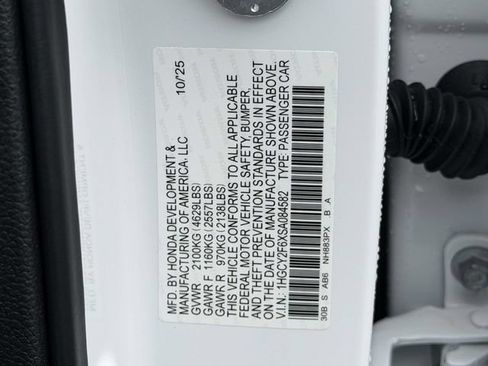 Certified 2025 Honda Accord EX-L image 21
