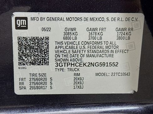 Used 2022 GMC Sierra 1500 Elevation RWD image 30