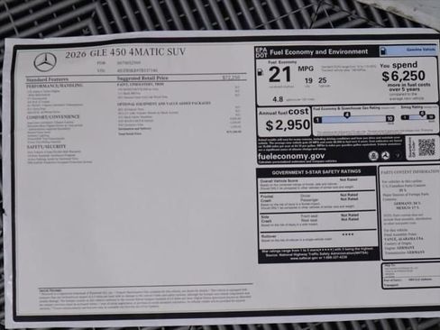 New 2026 Mercedes-Benz GLE 450 4MATIC image 9
