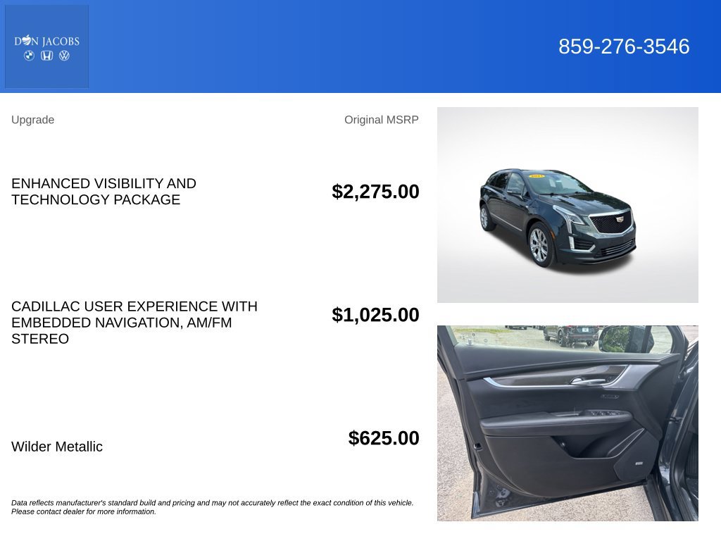 Used 2021 Cadillac XT5 Sportv AWD/4WD image 6