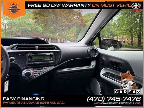 Used 2013 Toyota Prius C One FWD image 24