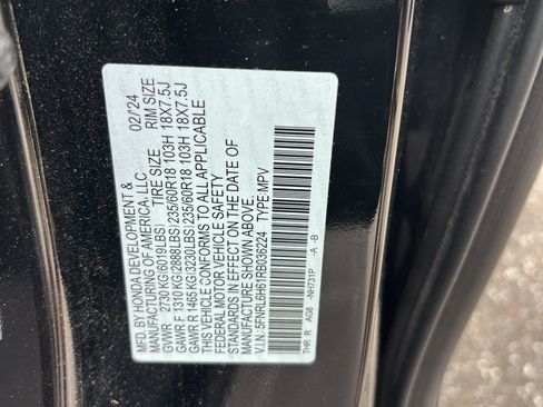 Used 2024 Honda Odyssey EX-L image 19