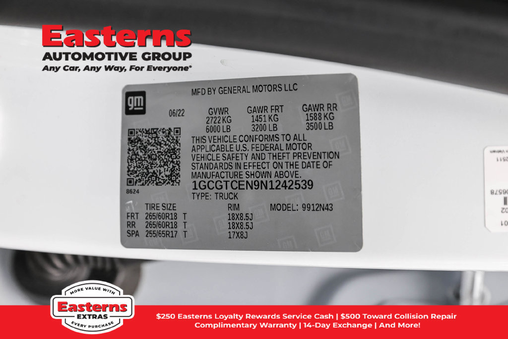 Used 2022 Chevrolet Colorado LT w/ Luxury Package AWD/4WD image 37