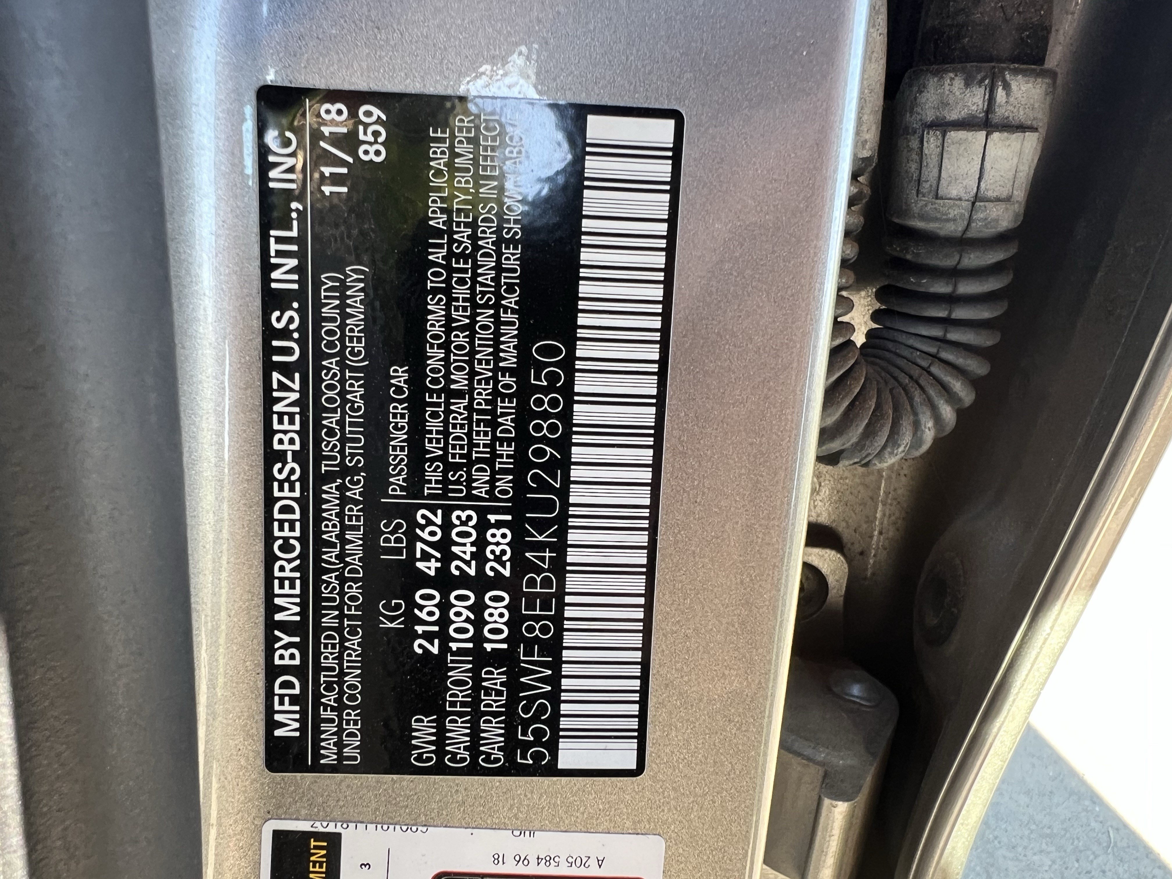 Certified 2019 Mercedes-Benz C 300 4MATIC Sedan image 37