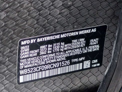 Used 2024 BMW iX xDrive50 w/ Premium Package AWD/4WD image 38