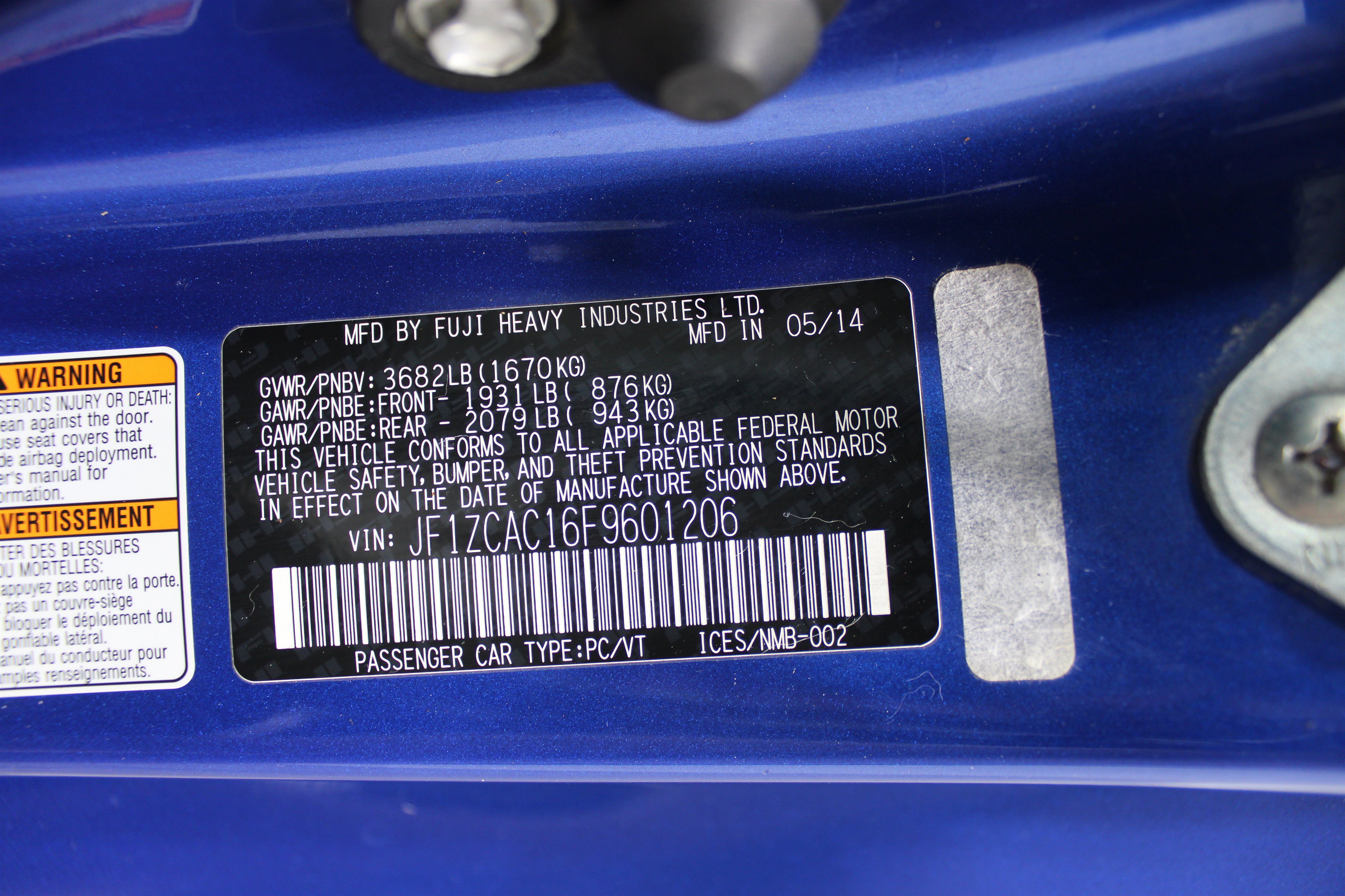 Used 2015 Subaru BRZ Series.Blue w/ Protection Package #1 RWD image 31