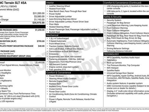 Used 2020 GMC Terrain SLT w/ Preferred Package FWD image 43