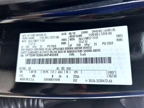 Used 2018 Ford F150 XLT AWD/4WD image 25