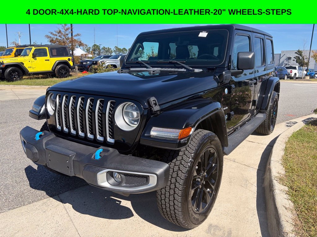 Used 2022 Jeep Wrangler Unlimited Sahara AWD/4WD image 1