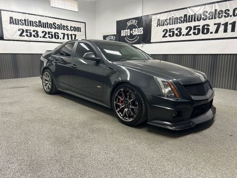 Used 2014 Cadillac CTS V w/ Wood Trim Package RWD image 1