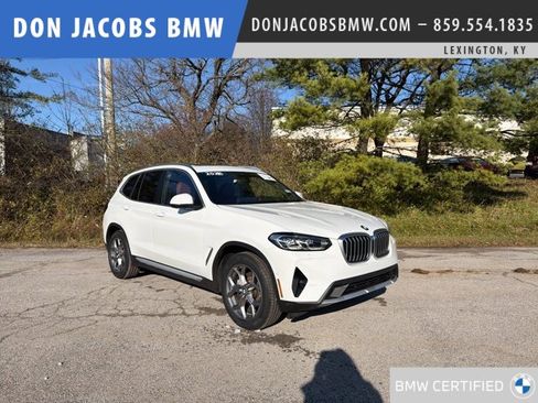 Certified 2023 BMW X3 sDrive30i w/ Premium Package w/ZPA image 1