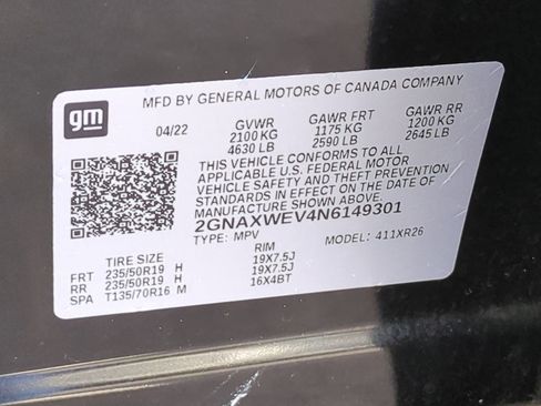 Used 2022 Chevrolet Equinox RS image 34