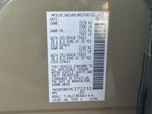 Used 2023 Nissan Pathfinder Rock Creek image 34