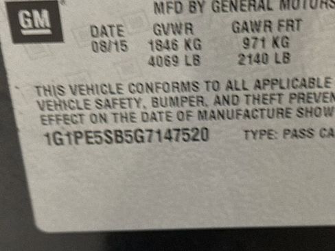 Used 2016 Chevrolet Cruze LT FWD image 26