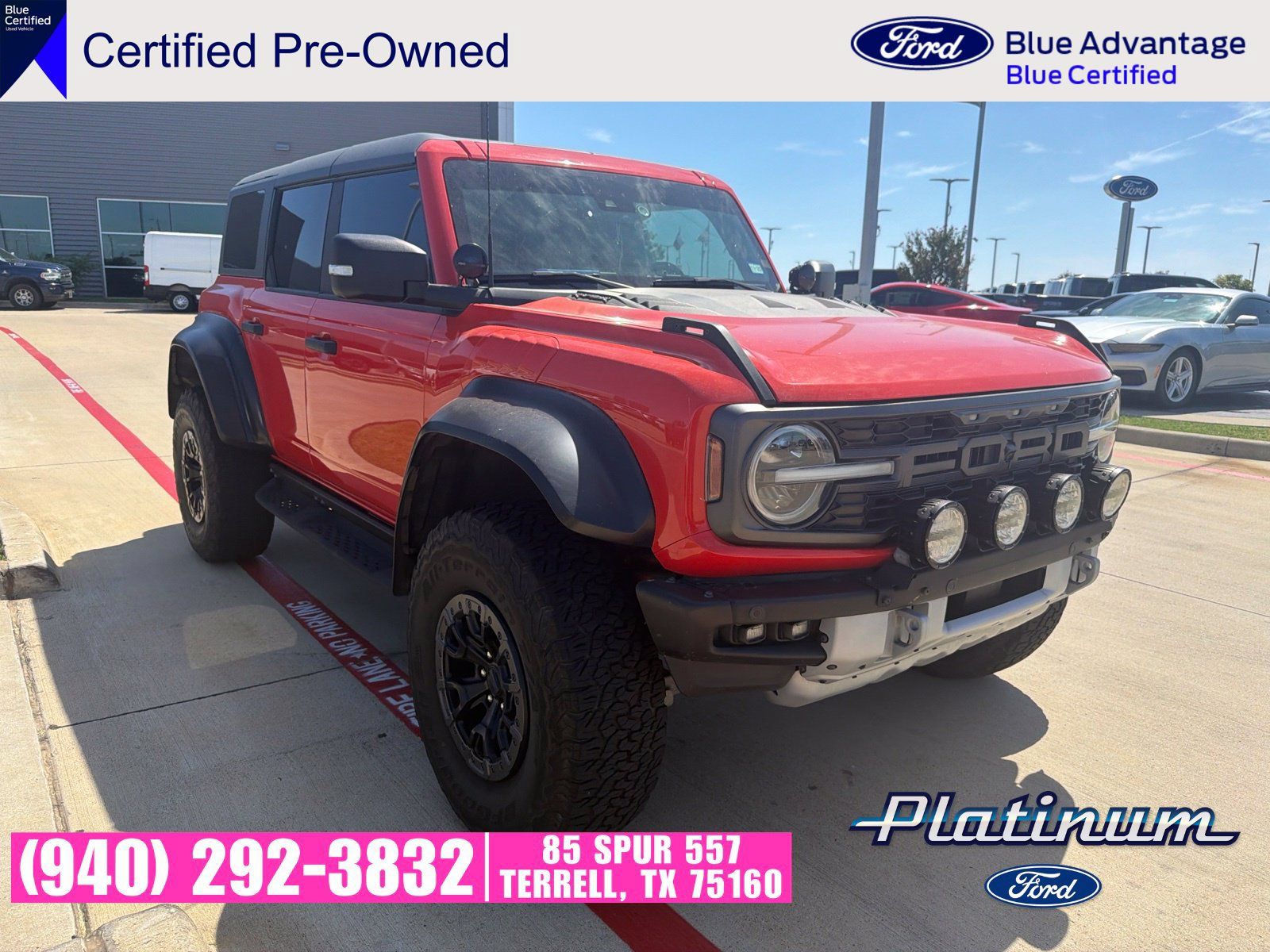 Used 2022 Ford Bronco Raptor AWD/4WD 360° Tour