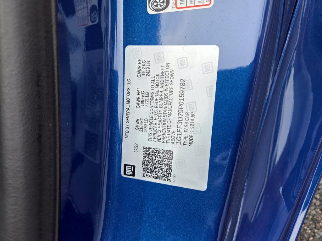 Certified 2023 Chevrolet Camaro LT w/ RS Package RWD image 20