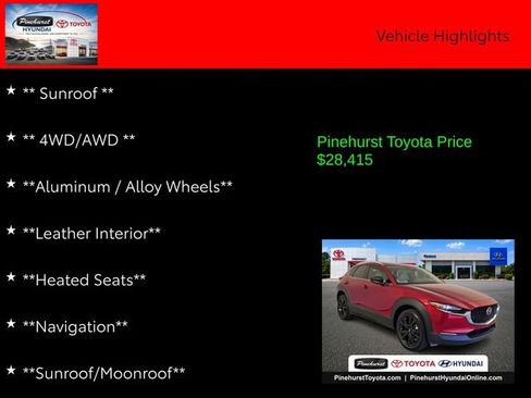 Used 2024 MAZDA CX-30 2.5 Turbo w/ Premium Plus Pkg AWD/4WD image 14