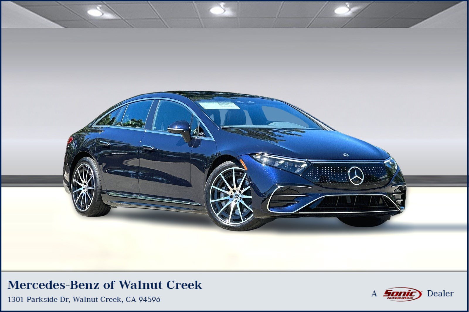 Used 2022 Mercedes-Benz EQS 580 4MATIC Sedan image 1