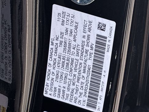 Certified 2026 Honda CR-V LX image 37