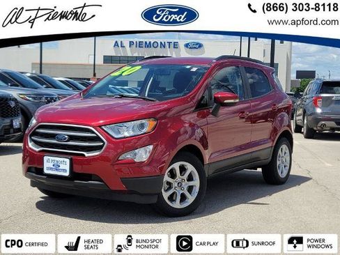 Certified 2020 Ford EcoSport SE w/ SE Convenience Package FWD image 1