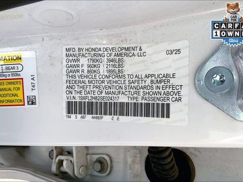 Used 2025 Honda Civic Sport image 30