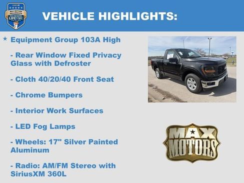 New 2026 Ford F150 XL w/ Equipment Group 103A High image 6