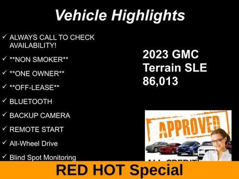 Used 2023 GMC Terrain SLE w/ Driver Convenience Package image 10