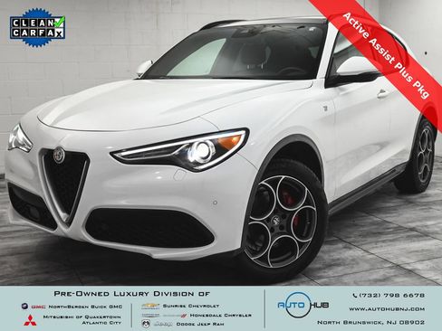 Used 2022 Alfa Romeo Stelvio Ti w/ Active Assist Plus Package AWD/4WD image 1