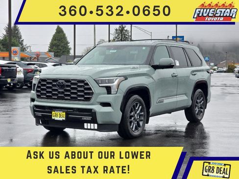 New 2026 Toyota Sequoia Platinum image 1