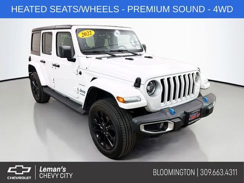 Used 2022 Jeep Wrangler Sahara w/ Cold Weather Group image 1