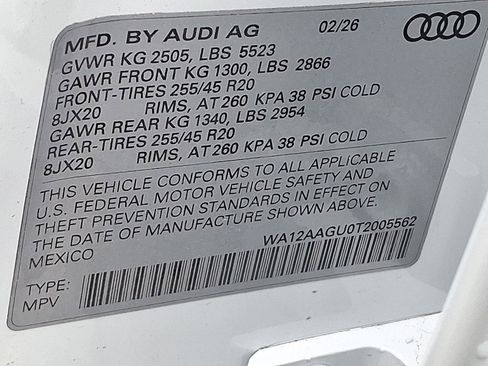 New 2026 Audi Q5 Premium Plus image 22