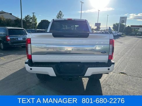 Used 2017 Ford F350 Platinum w/ Platinum Ultimate Package AWD/4WD image 4