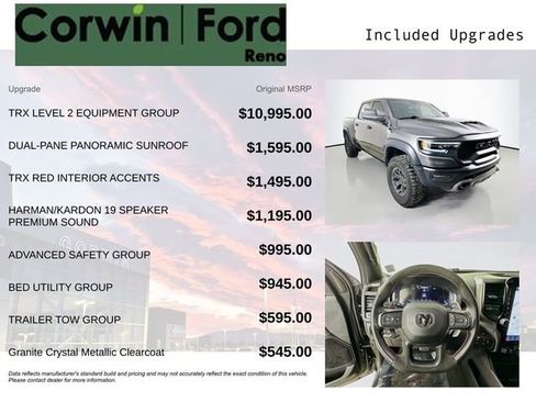 Used 2023 RAM 1500 TRX w/ TRX Level 2 Equipment Group image 3